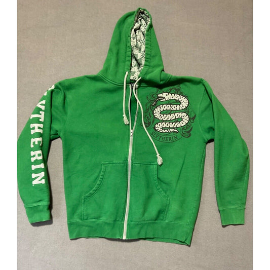 Universal Studios Harry Potter Slytherin Hoodie Jacket M Wizarding