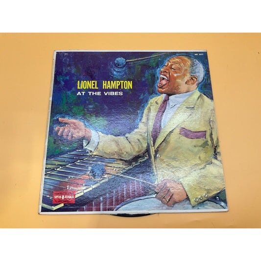 Vintage 1962 Lionel Hampton "At the Vibes" Vinyl LP Jazz Album