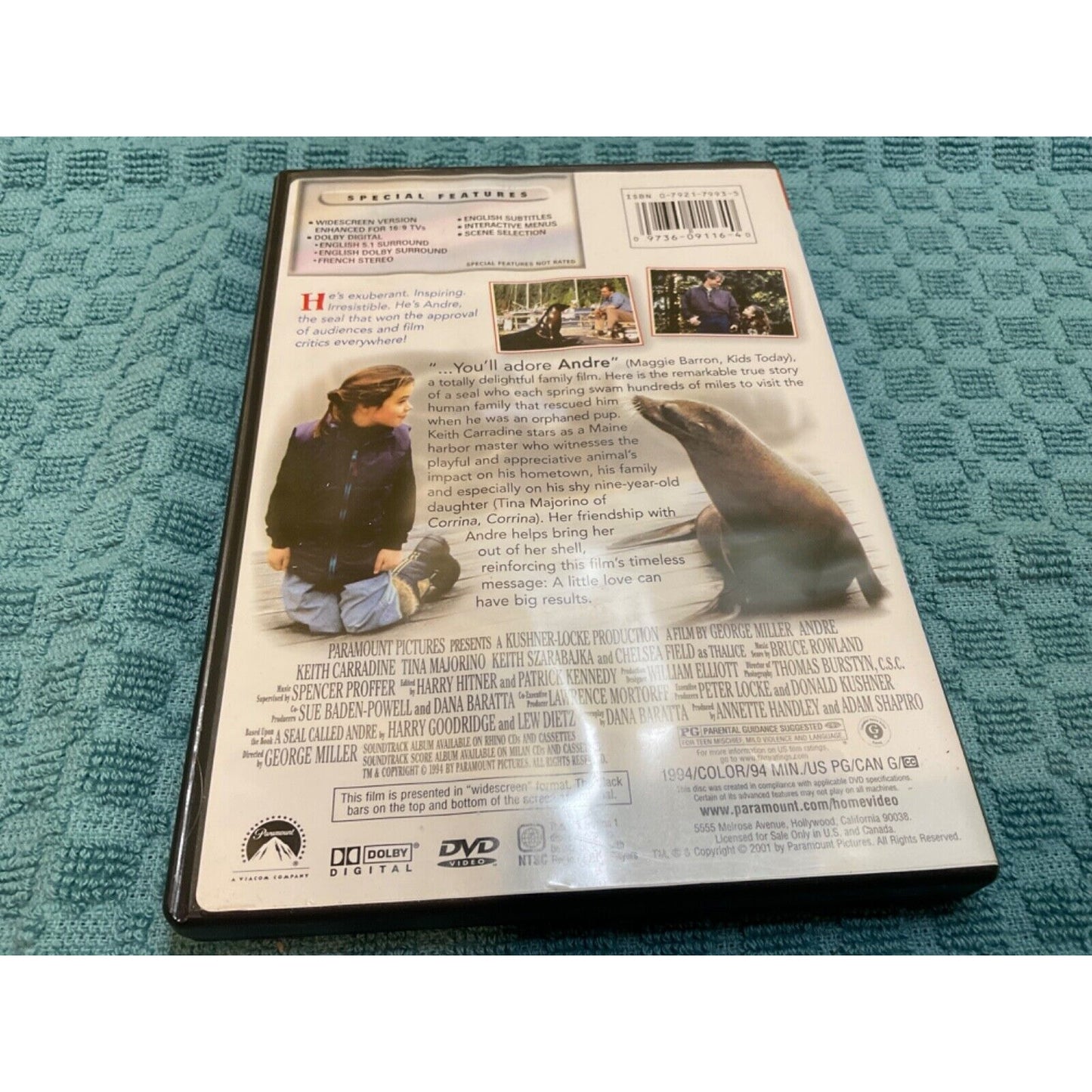 Andre DVD - Widescreen Edition, Family Adventure