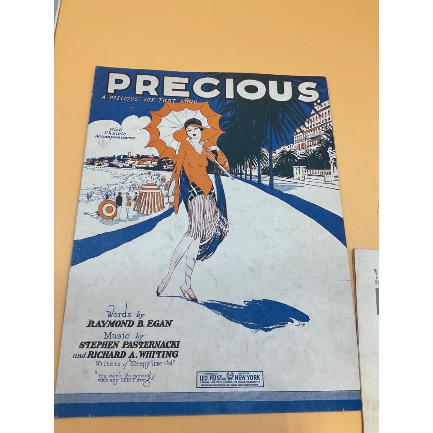 Antique Sheet Music Collection – "Precious," "I Wish I Had Died in My Cradle"