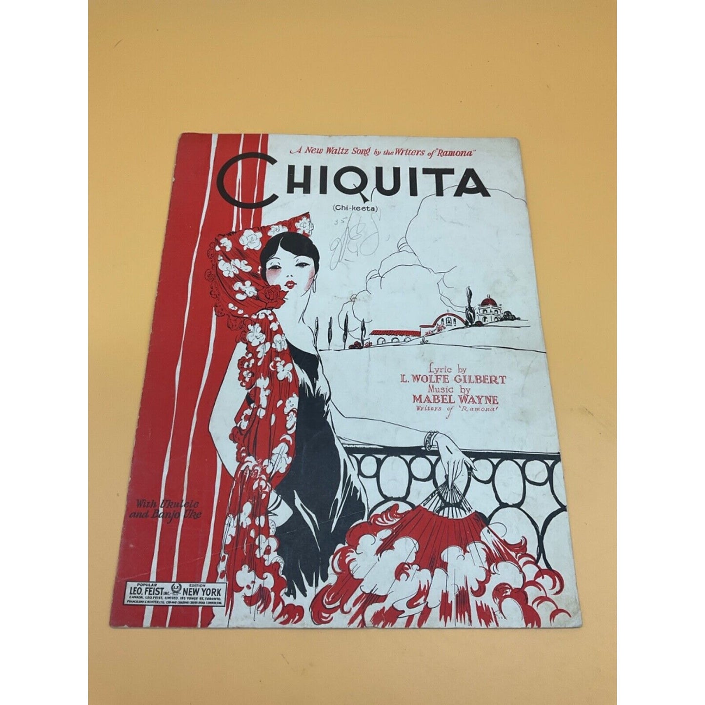 4 Vintage Sheet Music Blues, Jazz & Latin Themes, "Muddy Water," "Red Hot Mamma"