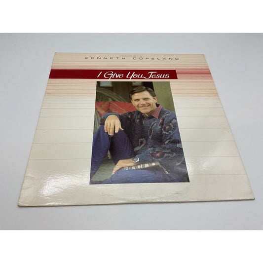 Kenneth Copeland "I Give You Jesus" Vintage Vinyl LP, 1986, Excellent Condition