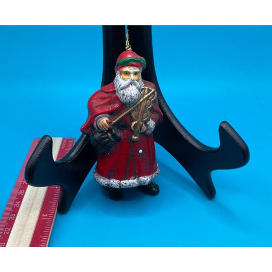 Old World Father Christmas Tree Ornament Decor Vintage Plastic Classic Design