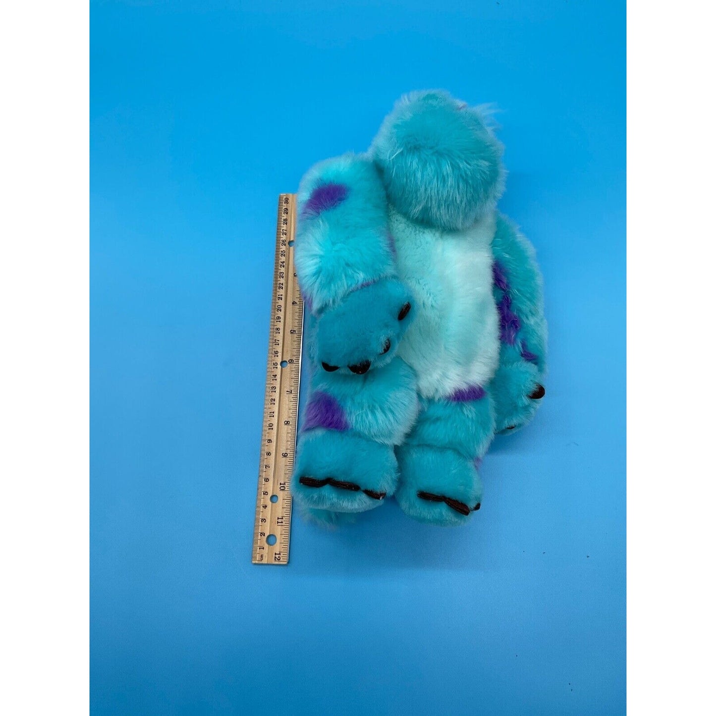 Disney Store Pixar Monsters Inc Sulley Sully 14" Authentic Stuffed Plush Genuine