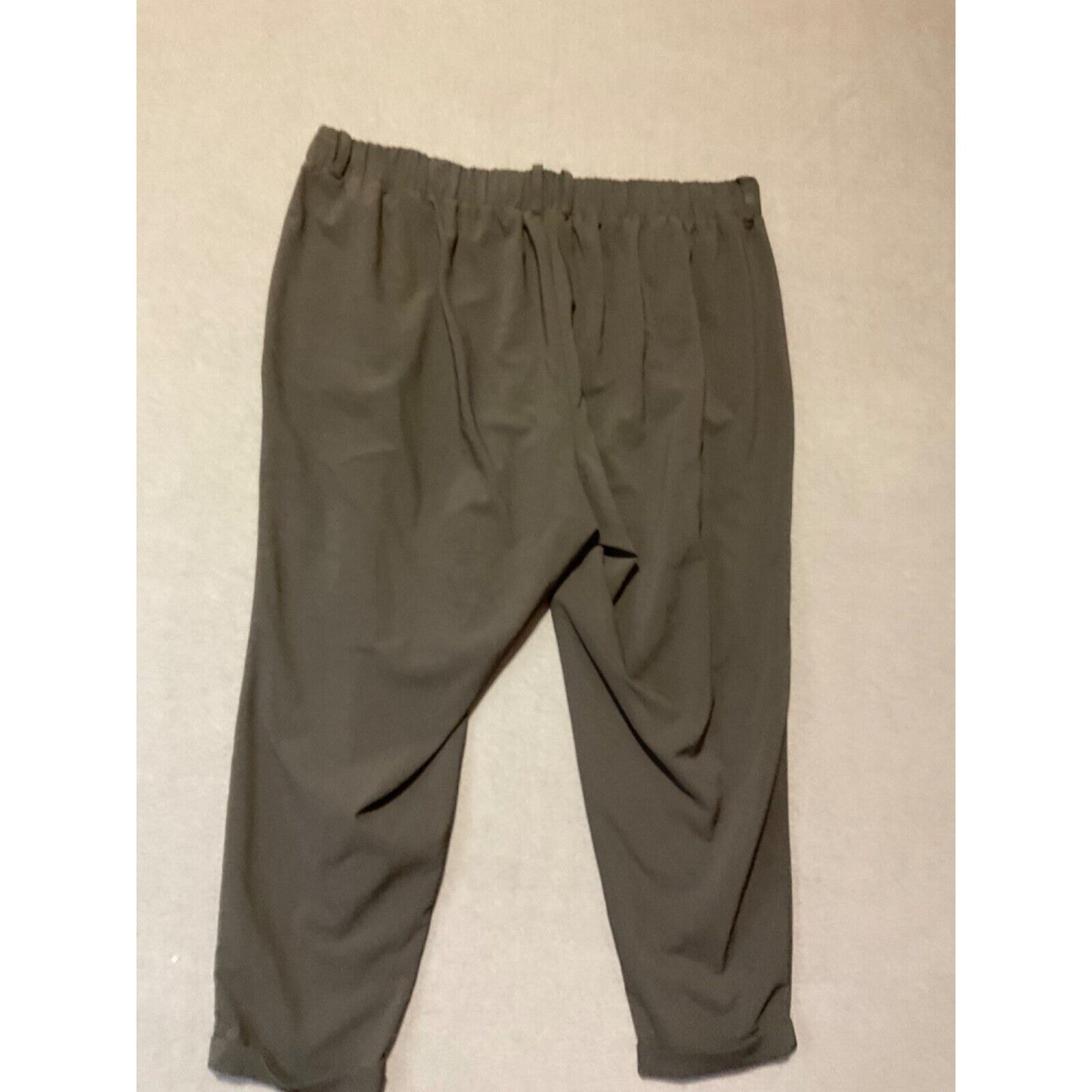 Torrid Black Elastic Waist Pants Size 3 (3X) Casual with Pockets & Belt Loops