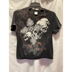 Stedman Classic T Size Large Skull Graphic Tee, 100% Cotton