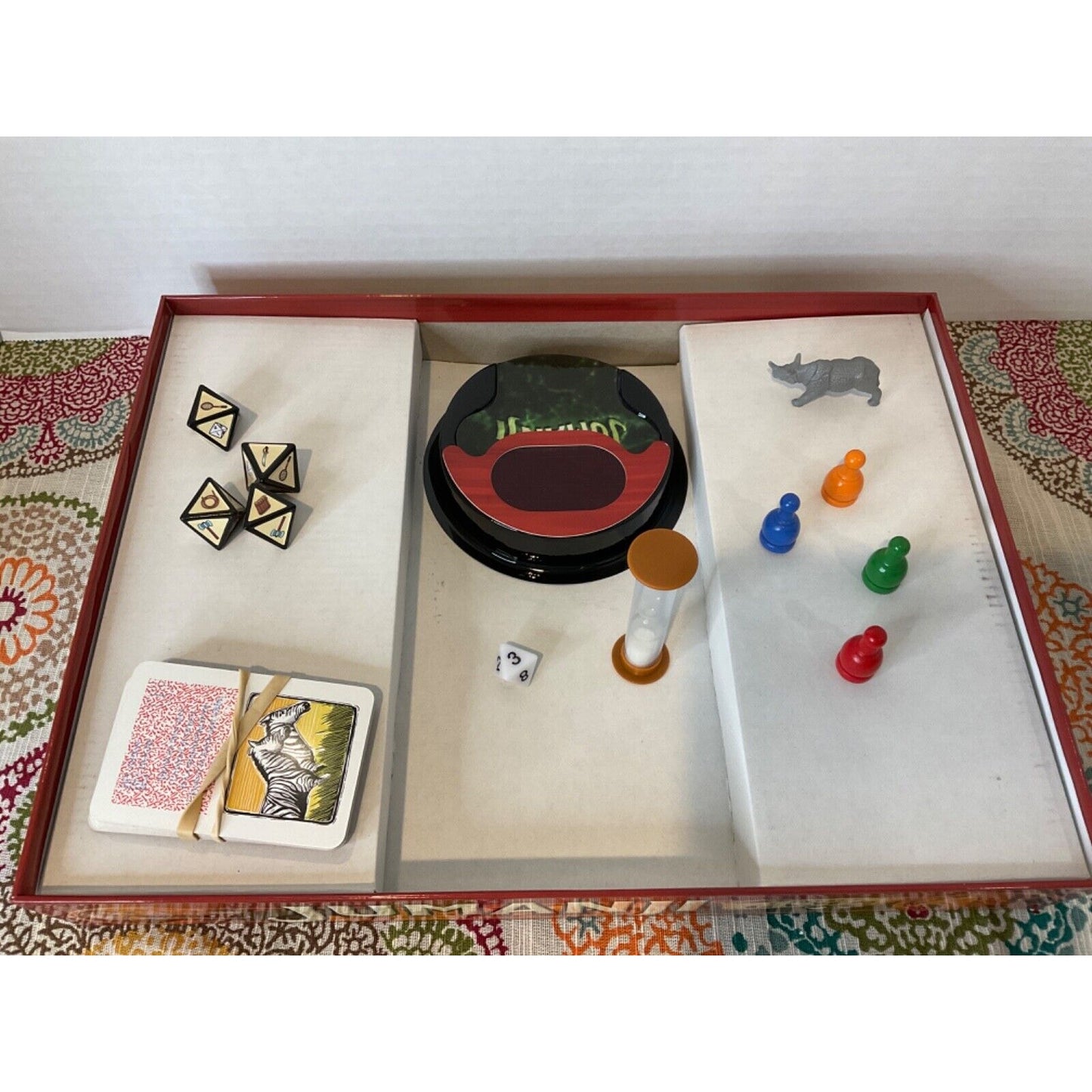 Jumanji 2017 Board Game by Cardinal Missing Instructions Family Night Fantasy