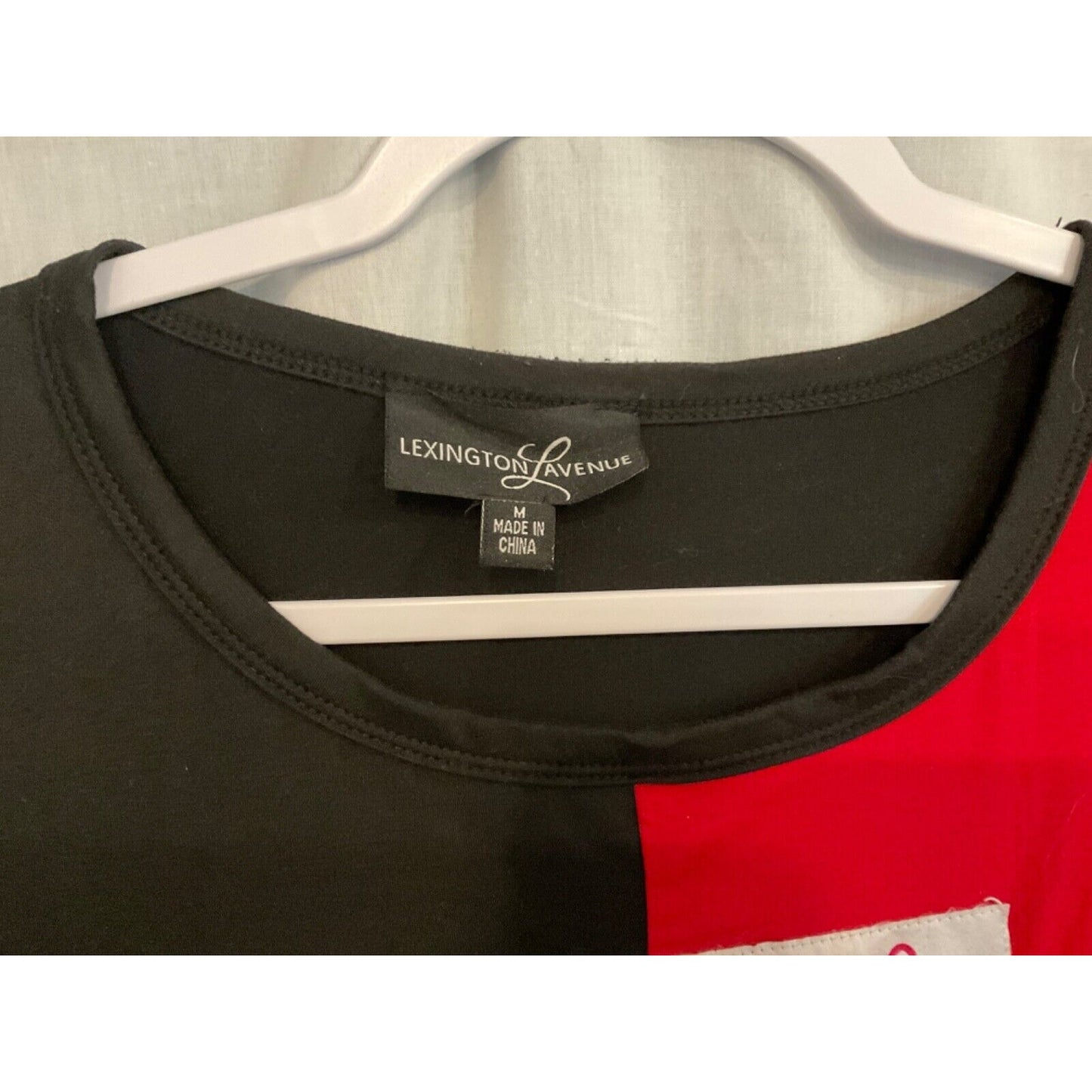 Lexington Avenue Dress Med 3/4 Sleeve, Stretchy Graphic Pullover