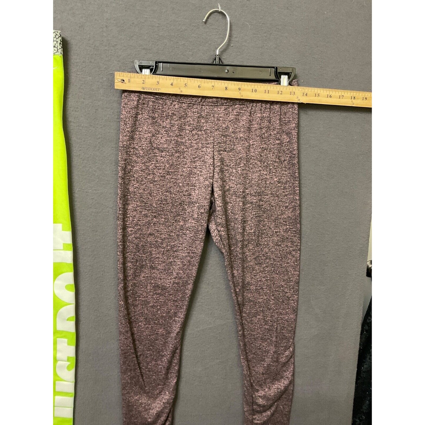 Nike Pro Dri-Fit & Style 5 Leggings Lot Medium Yellow & Brown Stretch Activewear