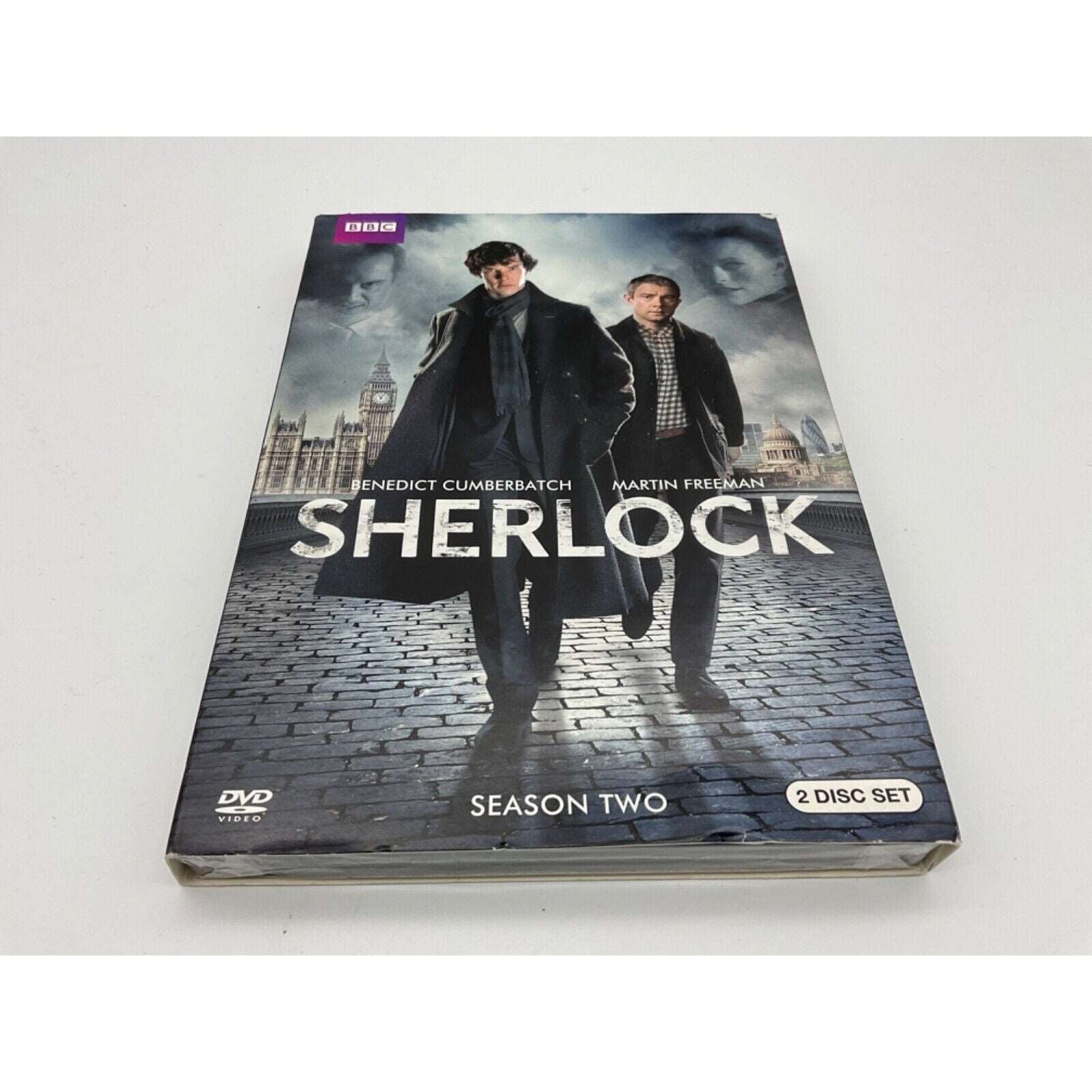 Sherlock BBC Season Two DVD 2-Disc Set Sealed New 2012 Benedict Cumberbatch