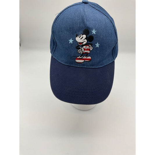 Disney Mickey Mouse Patriotic Hat, Red White Blue, 4th of July Trucker, Adjustab