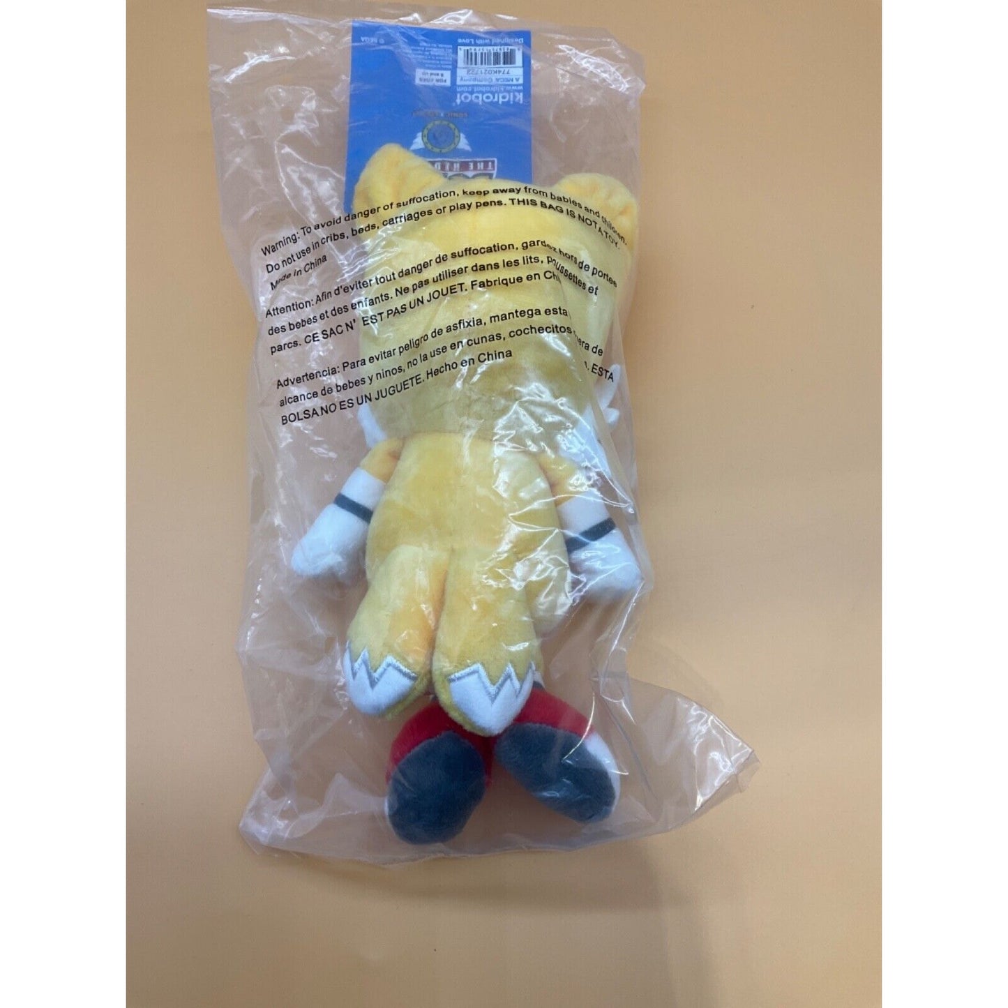 Sonic The Hedgehog Tails 8" Plush Kidrobot Phunny Miles Prower New Sealed