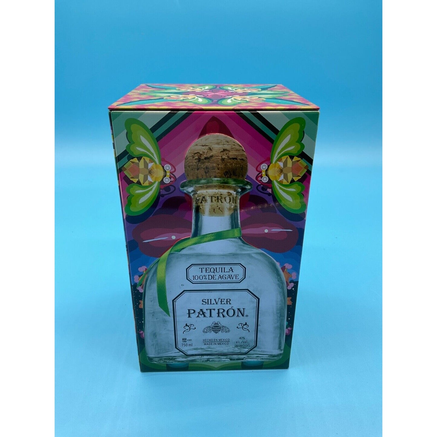 2021 Silver Patron Limited Edition Tequila Bottle Collectible Tin *Mint*