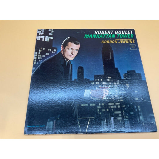 Robert Goulet Vintage 1964 LP Manhattan Tower/The Man Who Loves Manhattan Stereo