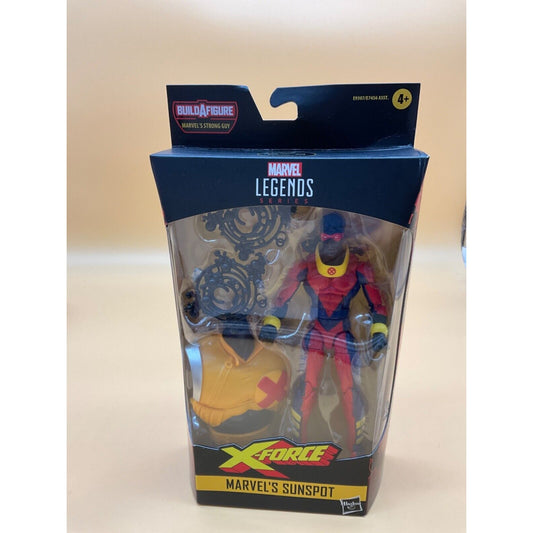 Marvel Legends X-Force Sunspot 6" Action Figure New Sealed - Strong Guy BAF