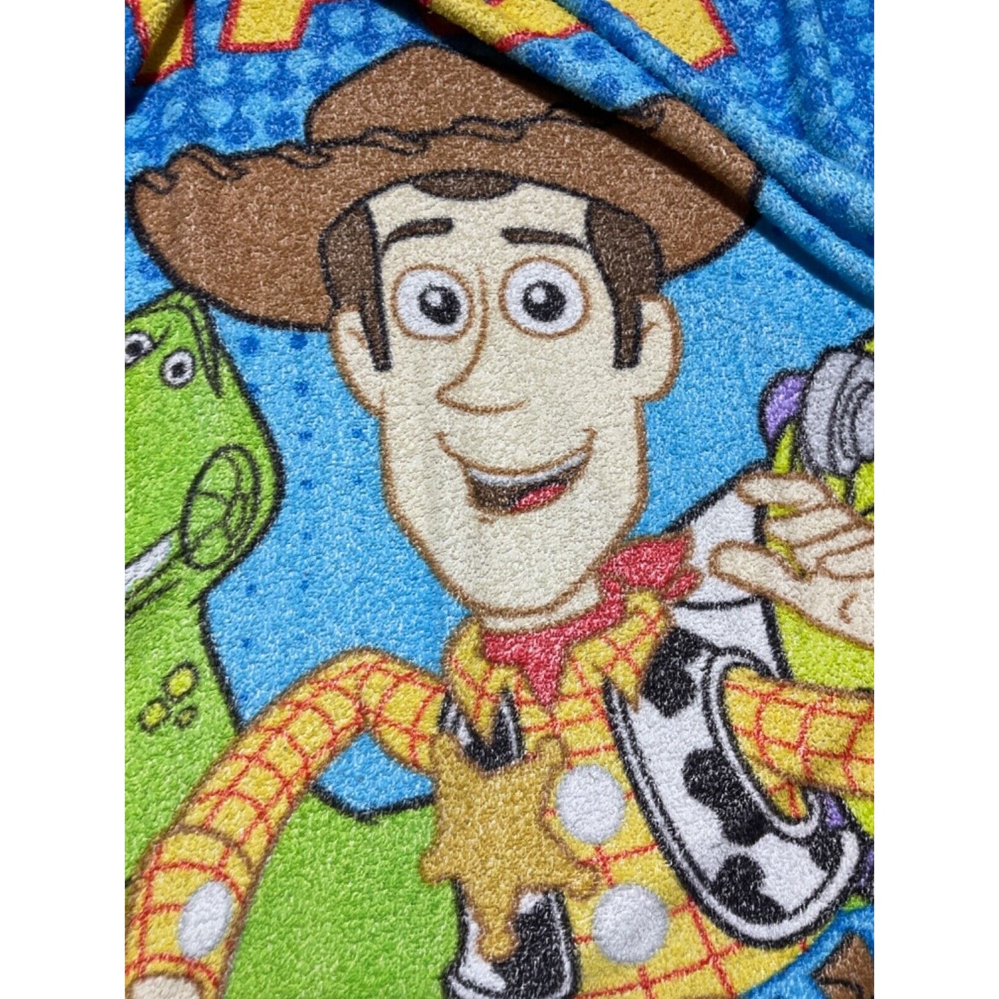 Toy Story Twin Size Plush Blanket 60"x80" Extra Soft & Warm