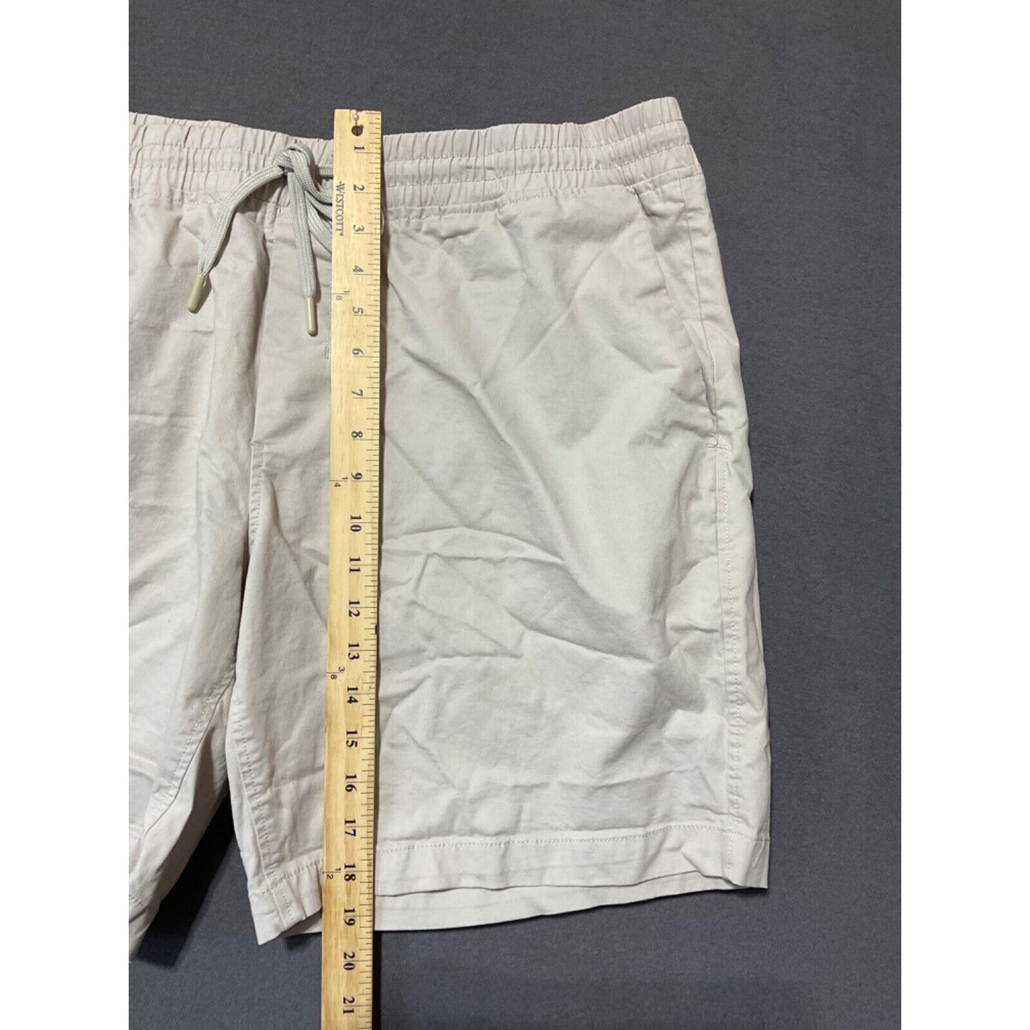 Legacy Copper & Oak Chino Shorts XXL Tan Drawstring Dad Shorts