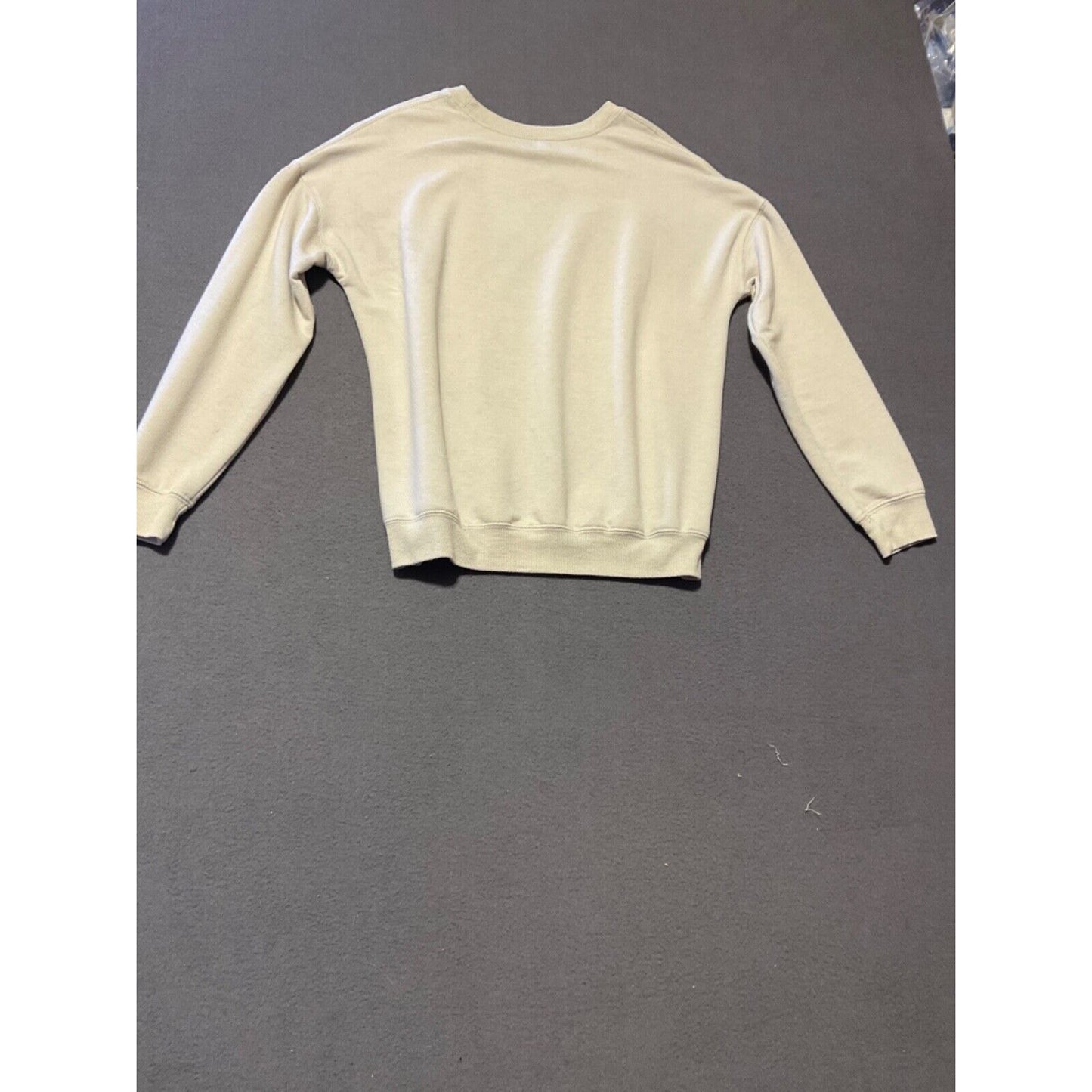 Disney Mickey Mouse Beige Sweatshirt Women's XS - Soft Blend