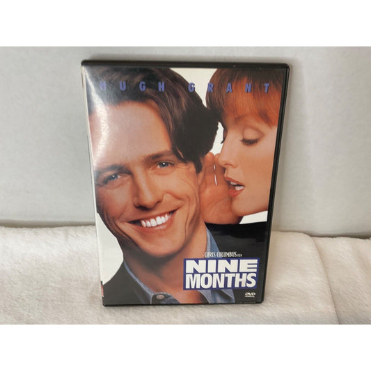 'Nine Months' DVD, Hugh Grant - Heartwarming Comedy - PG-13 - Good Cond