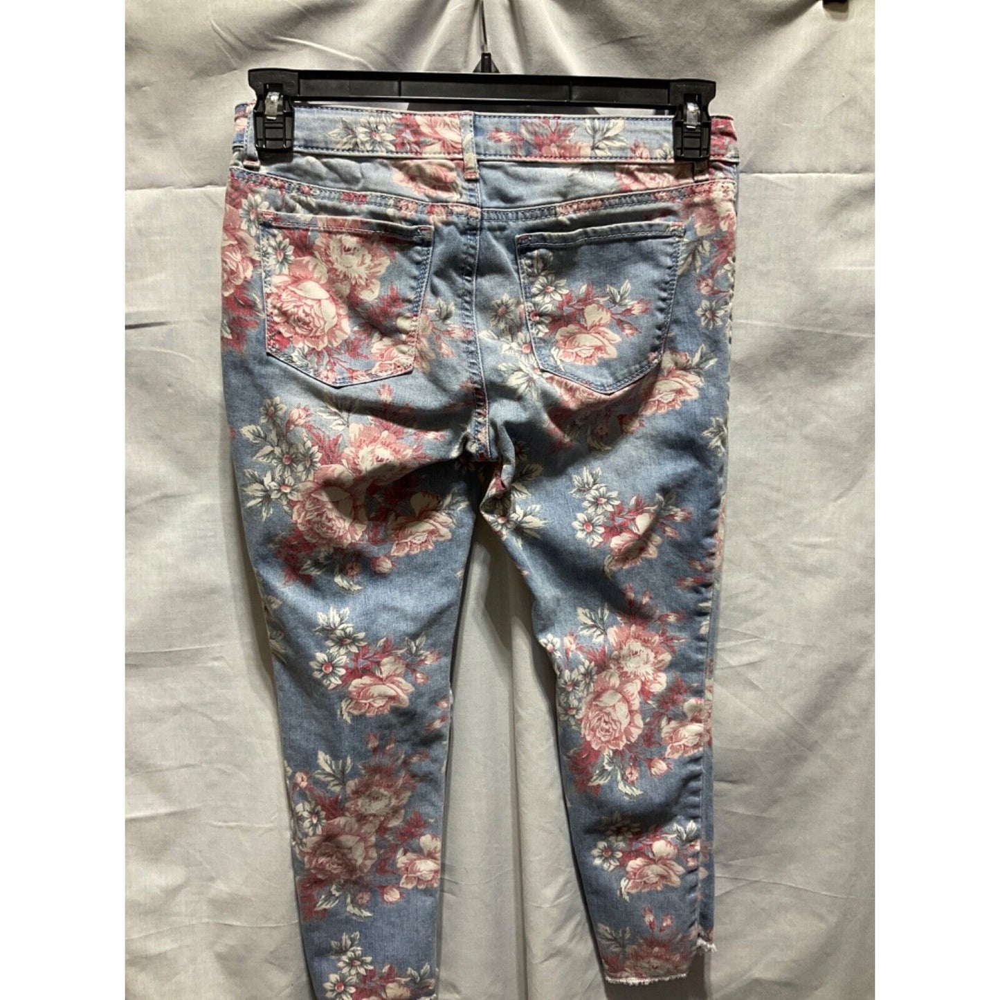 Gap Flowered Jean Jeggings Size 12 Plus, Girls, Ankle Stretch, 22" Inseam