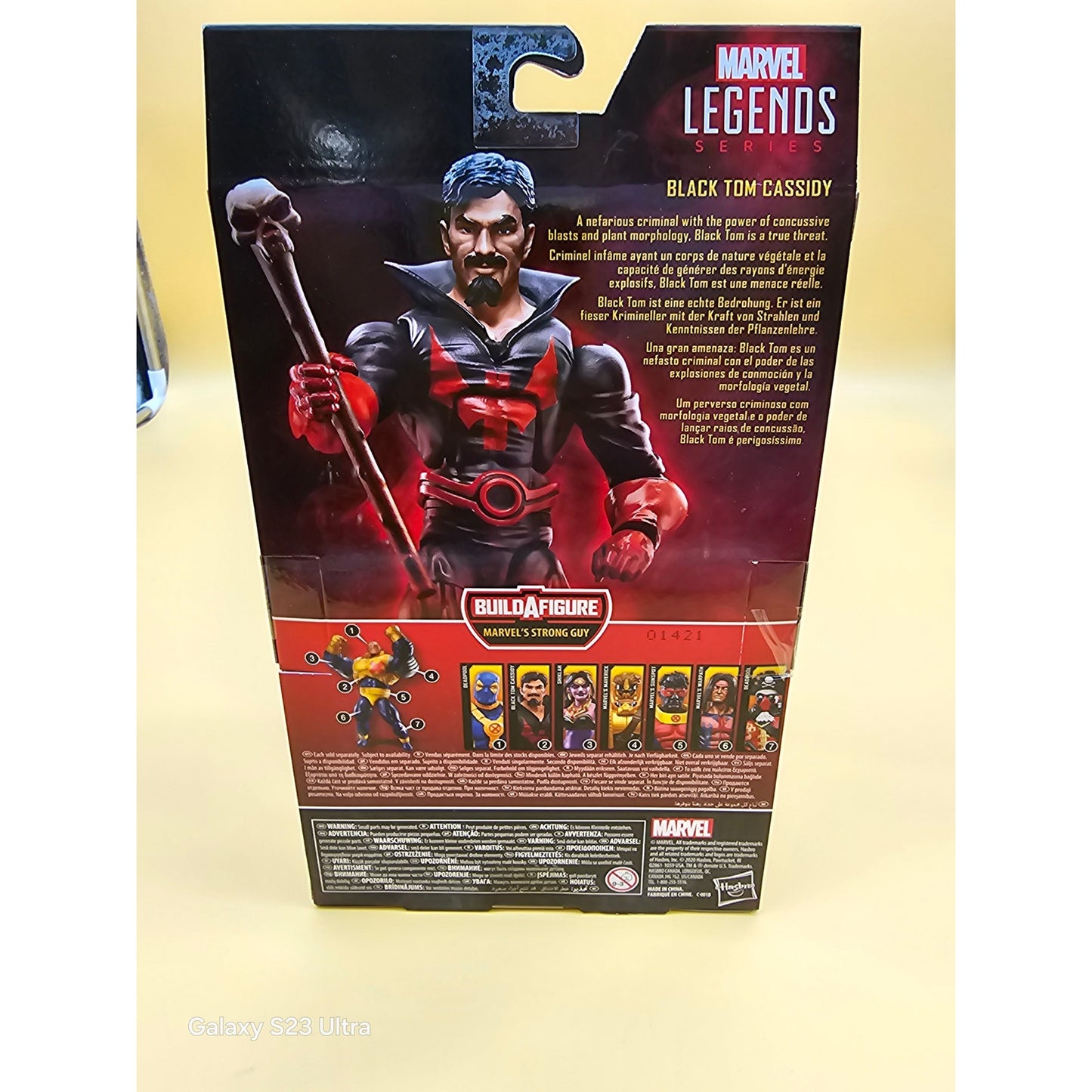 Deadpool Marvel Legends Black Tom Cassidy 6-inch Action Figure ~New in package~