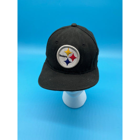 Pittsburgh Steelers Hat Cap Size 6 1/2 New Era Youth Kids Boys 59 Fifty Fitted