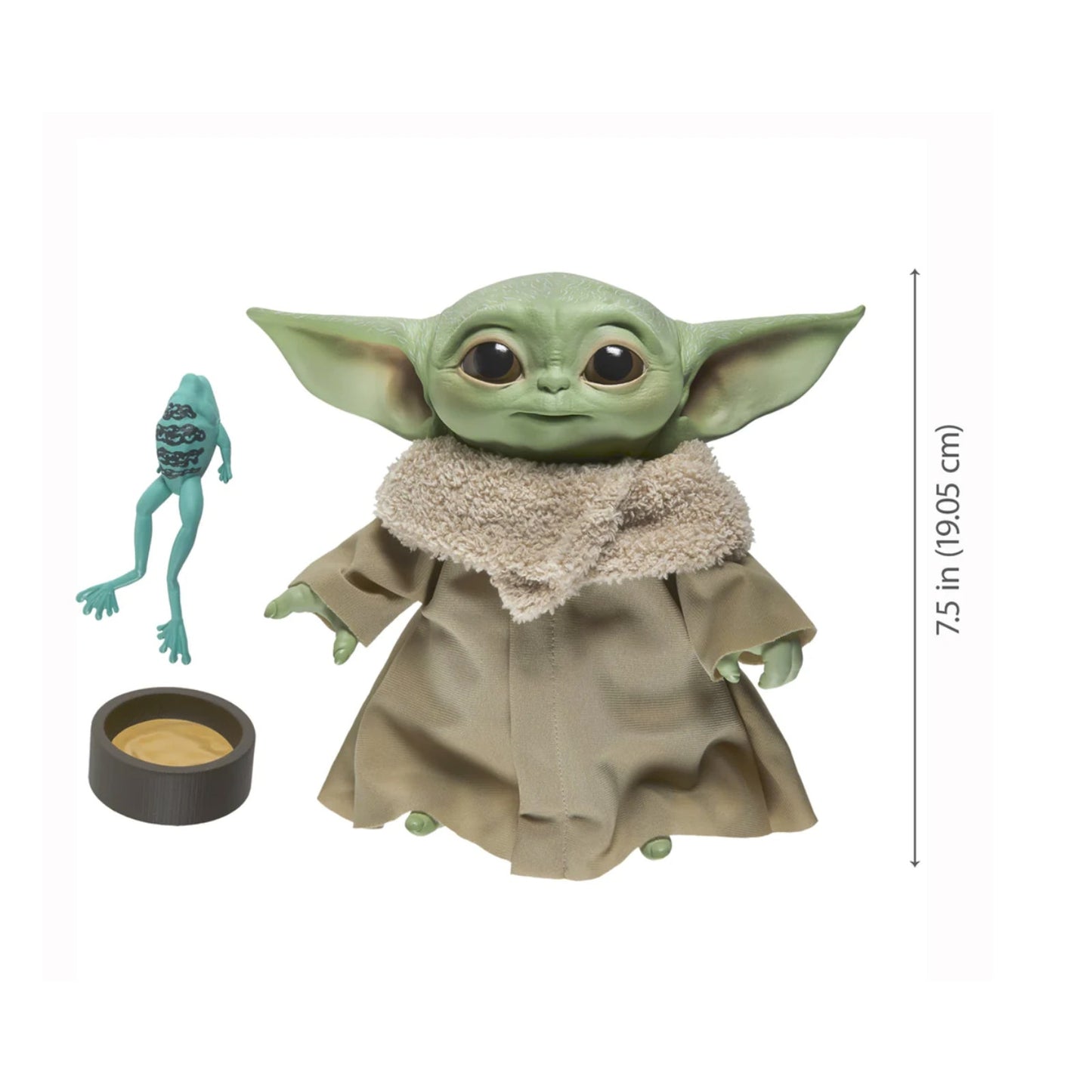 Star Wars Mandalorian 7.5 in Electronic Talking Baby Yoda Plush The Child