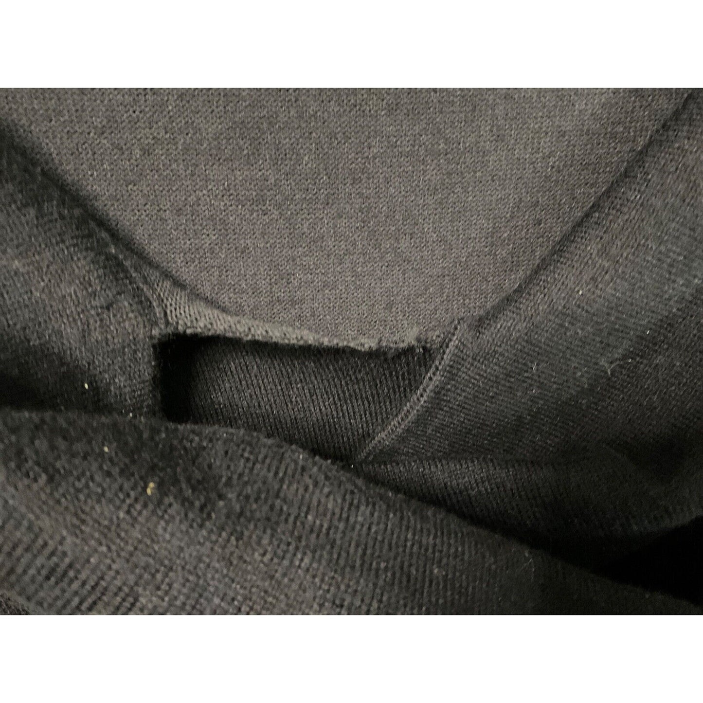 Ralph Lauren Dress M Navy Blue Knit Cowl Neck 3/4 Sleeve Elegant FLAW