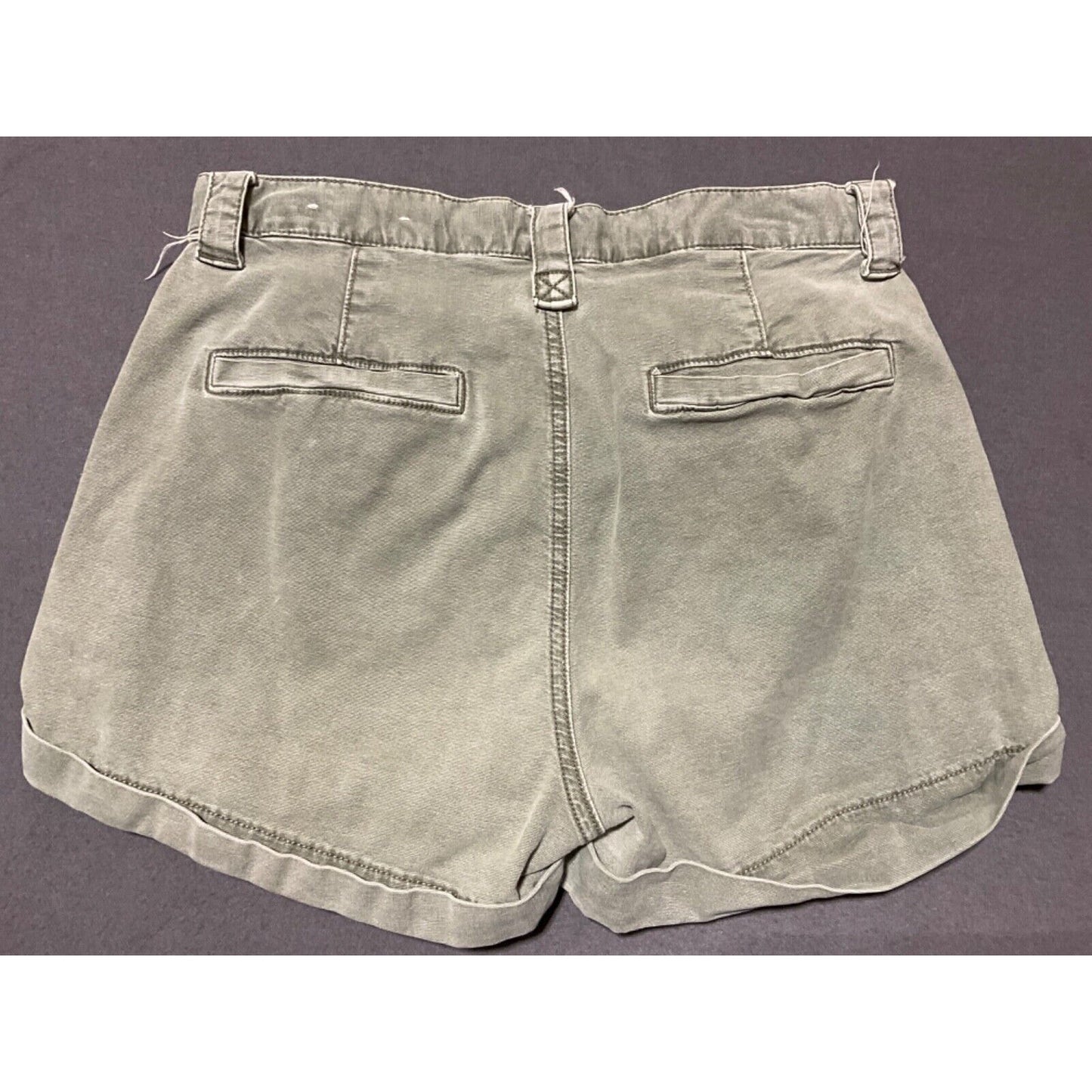 American Eagle Y2K Style Shorts Size 6 Cotton Lyocell Blend Stretch