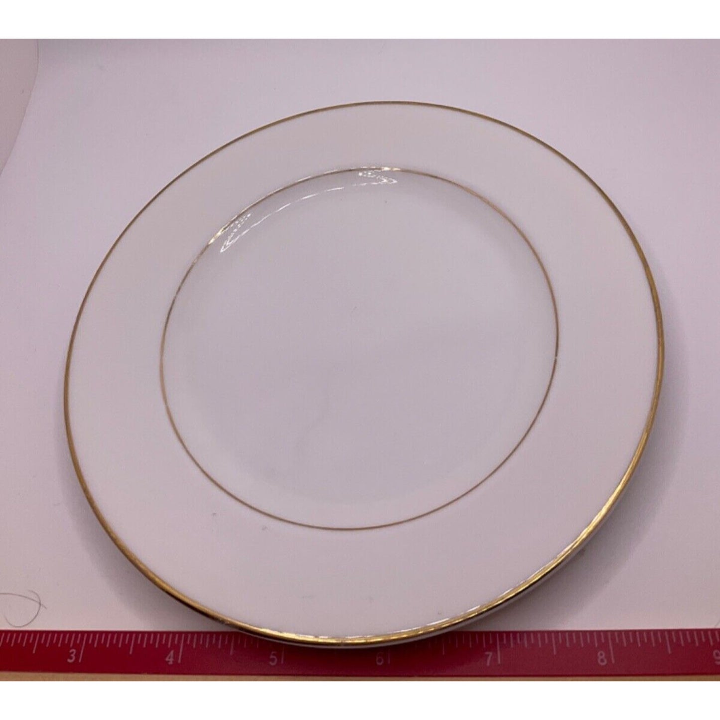 Vintage Sango China Dessert Plate - Savory 3724, 6.5 Inch, Gold Trim, Japan Made