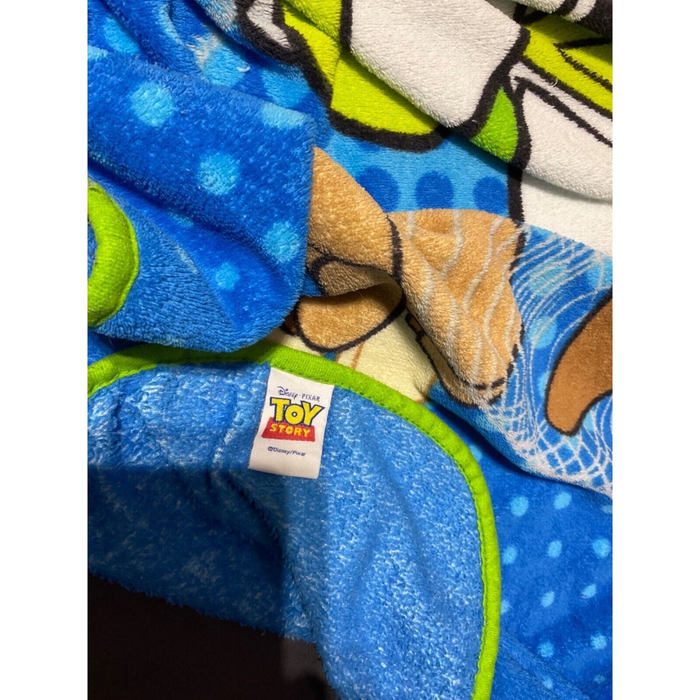 Toy Story Twin Size Plush Blanket 60"x80" Extra Soft & Warm