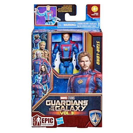 Guardians of the Galaxy Vol. 3 STAR-LORD 4-Inch Action Figures Wave 1