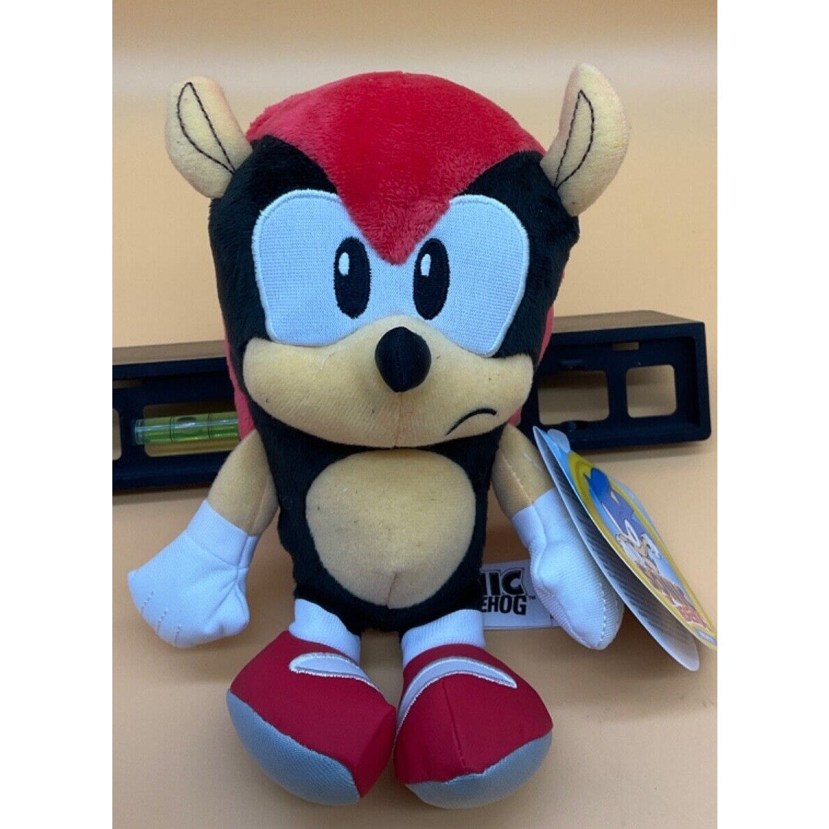 Jakks Pacific NWT Sonic The Hedgehog MIGHTY 9" UltraSoft Sega Video Game Plush