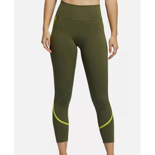 Adidas Women's Aeroready Leggings Olive Green M New with Tags GT6299 Retail $65