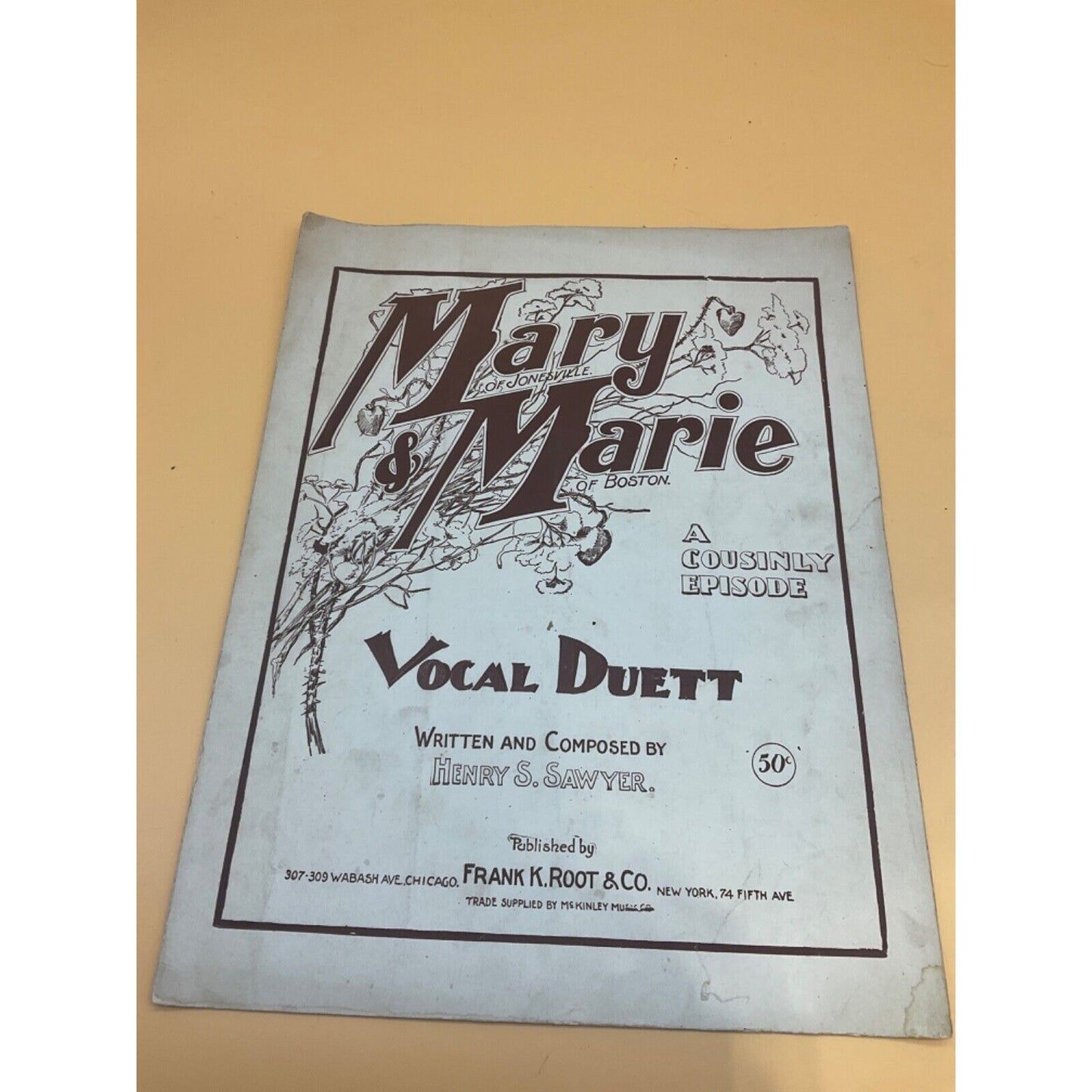 Vintage Sheet Music Collection (4) - Comedy, London, Adventure Themes 1910s-20s