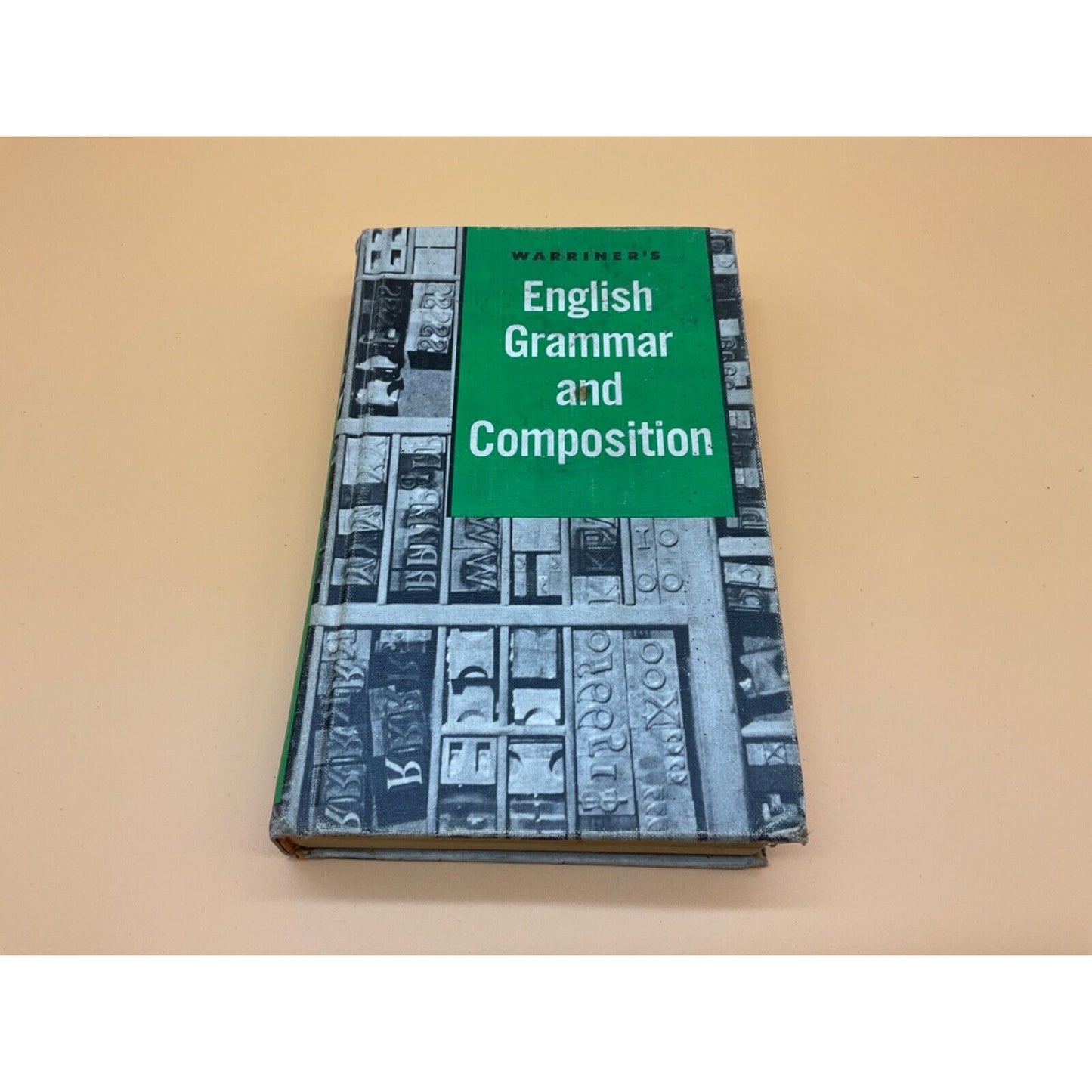 1963 Warriner's English Grammar and Composition Hardcover Good Vintage Wear