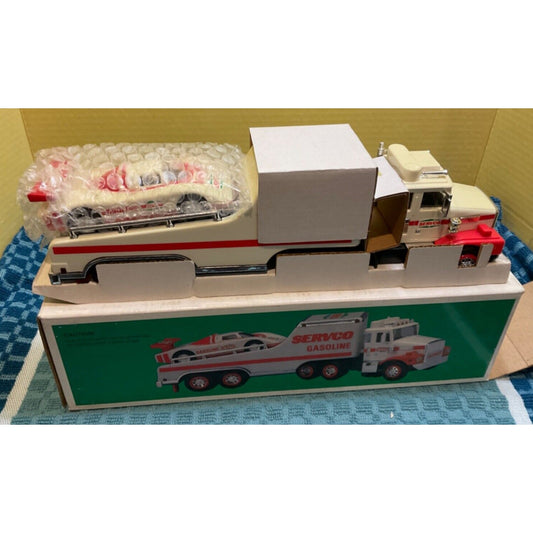 VTG 1987 Servco Gasoline Toy Truck Race Collectible NC with Box