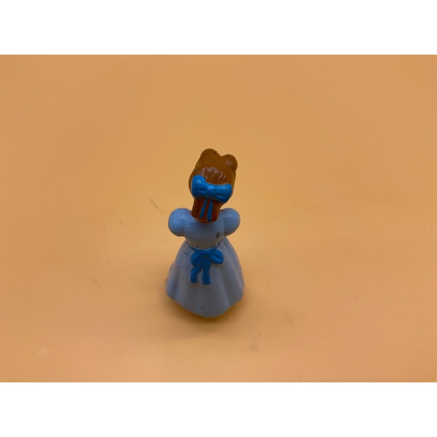 Lot of 4 Vintage Disney Princess 2.5" Dress Figure Cake Toppers - Some Wear