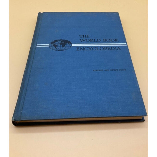 World Book Encyclopedia 1961 Reading & Study Guide Volume 20 Vintage Collectible