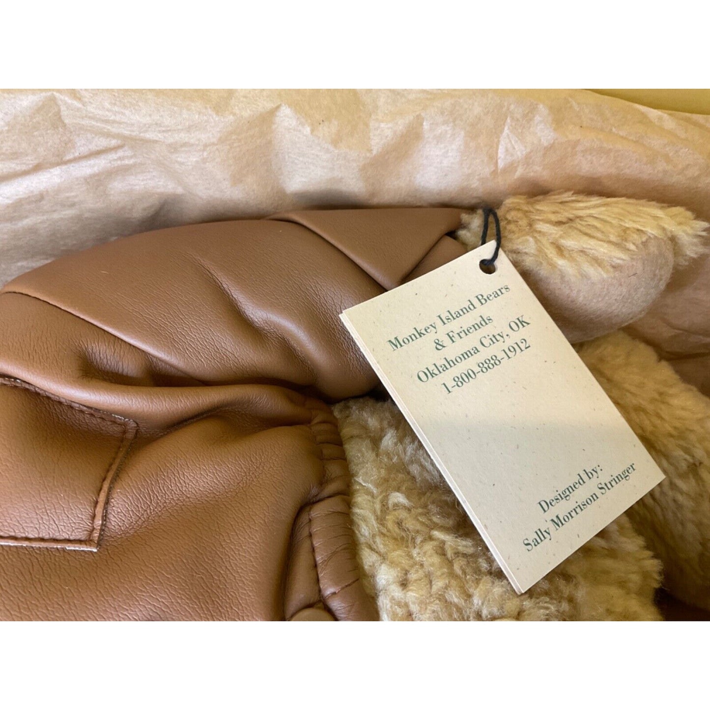 TEXACO BEAR “ACE”, COLLECTABLE BEAR, TEXACO’S FLYING PIONEER - PLUSH Toy BEAR