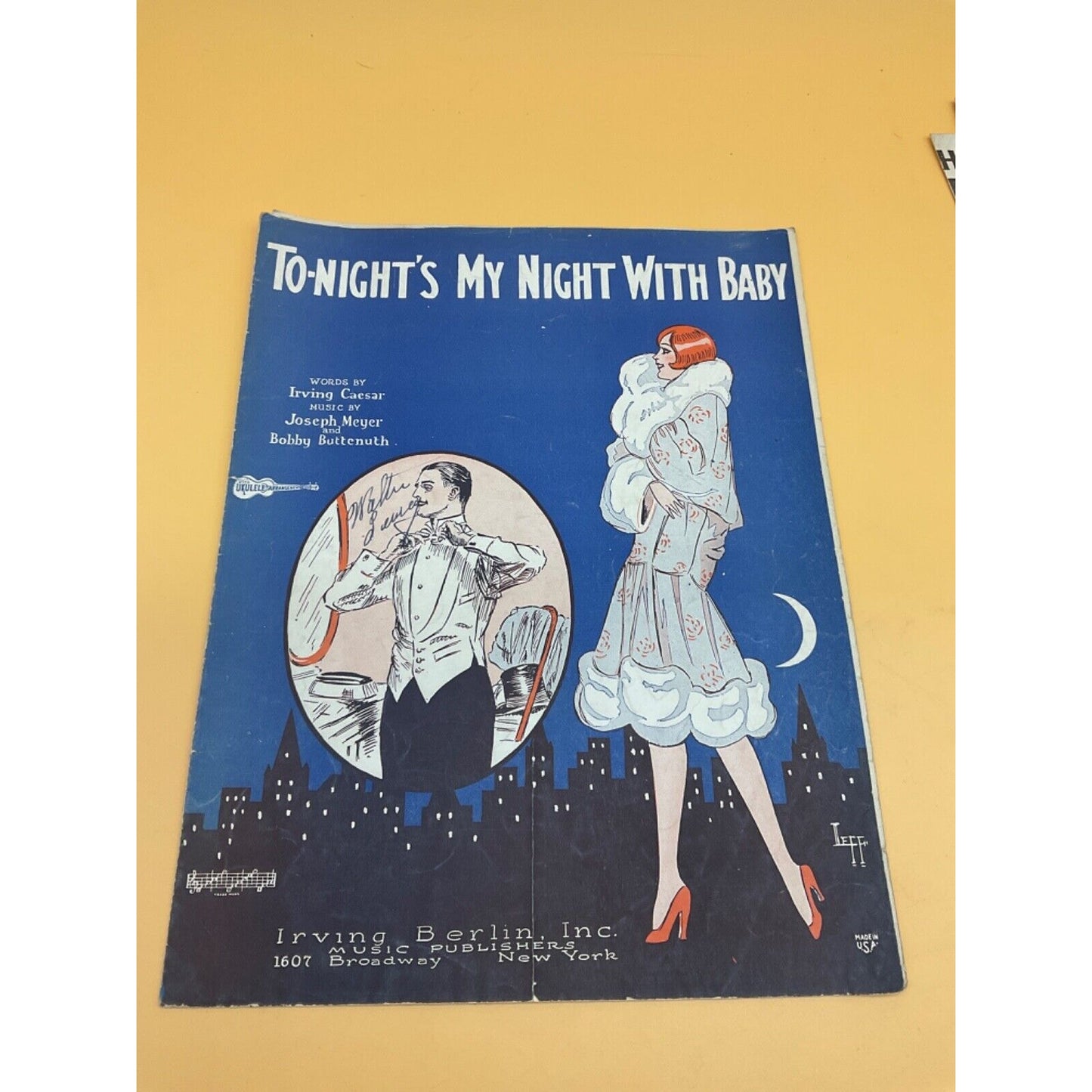 Antique Sheet Music Collection – "Here Am I – Broken Hearted" 1920s & 1930s