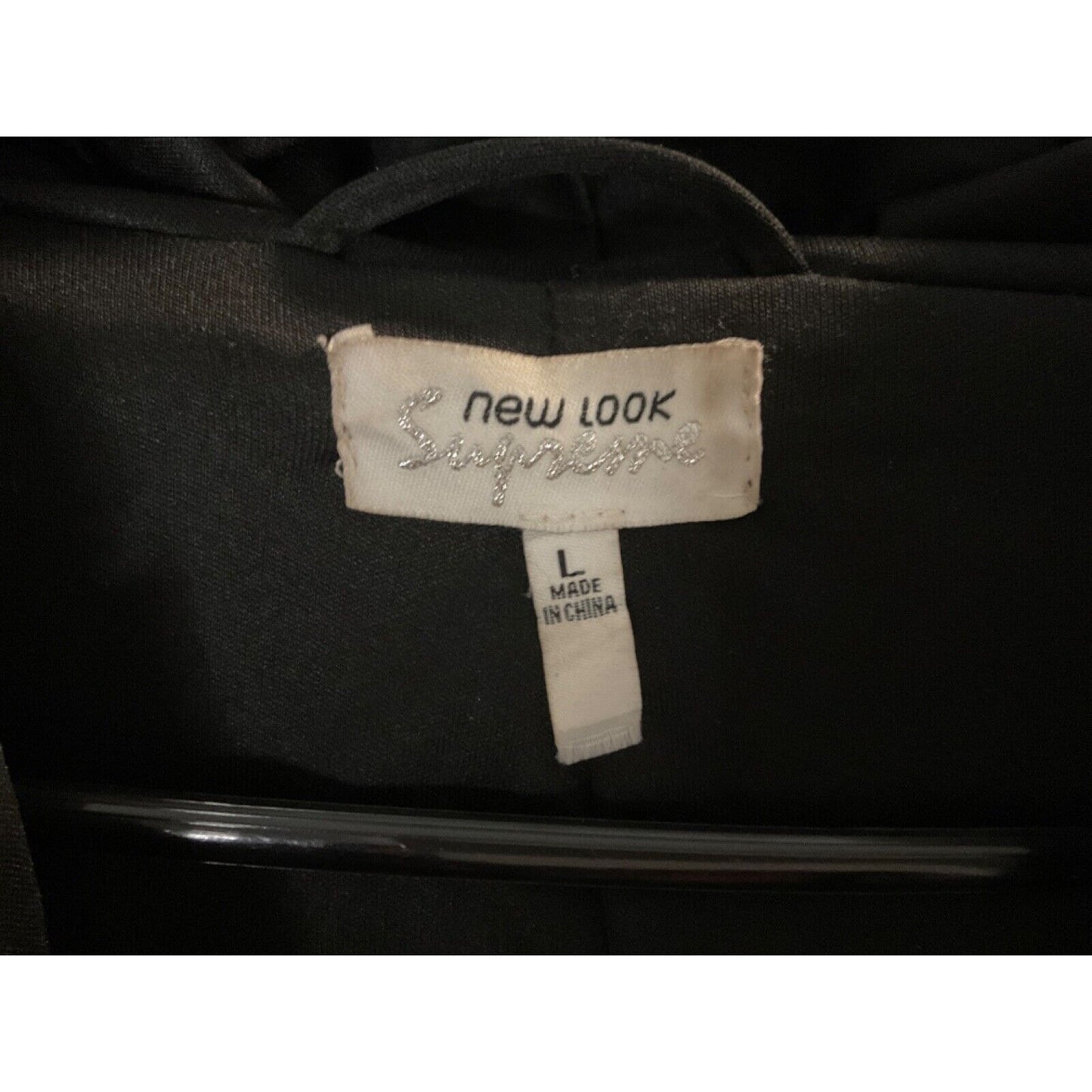 Women's New Look Supreme Hooded Winter Jacket Size Large - Stylish Faux Fur