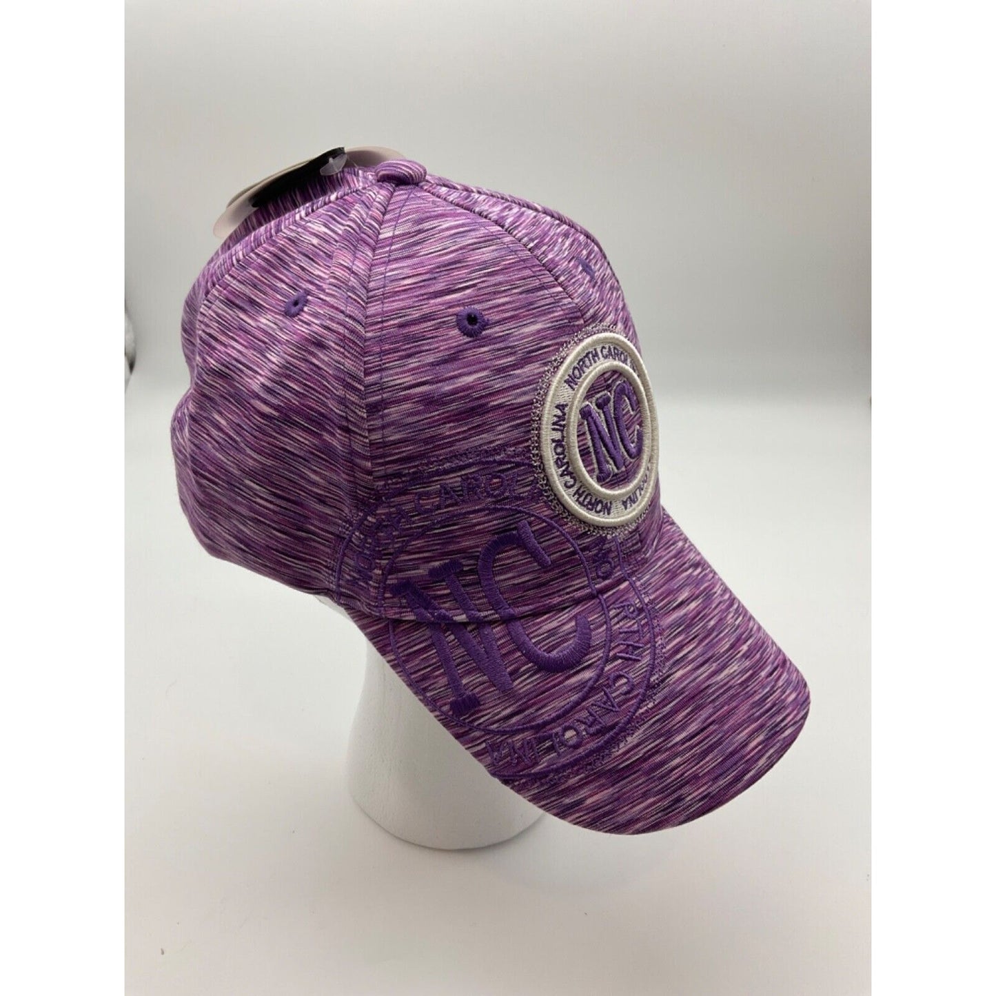 Robin Ruth Be Noticed North Carolina Women's Hat Cap Purple/White 100% Polyester