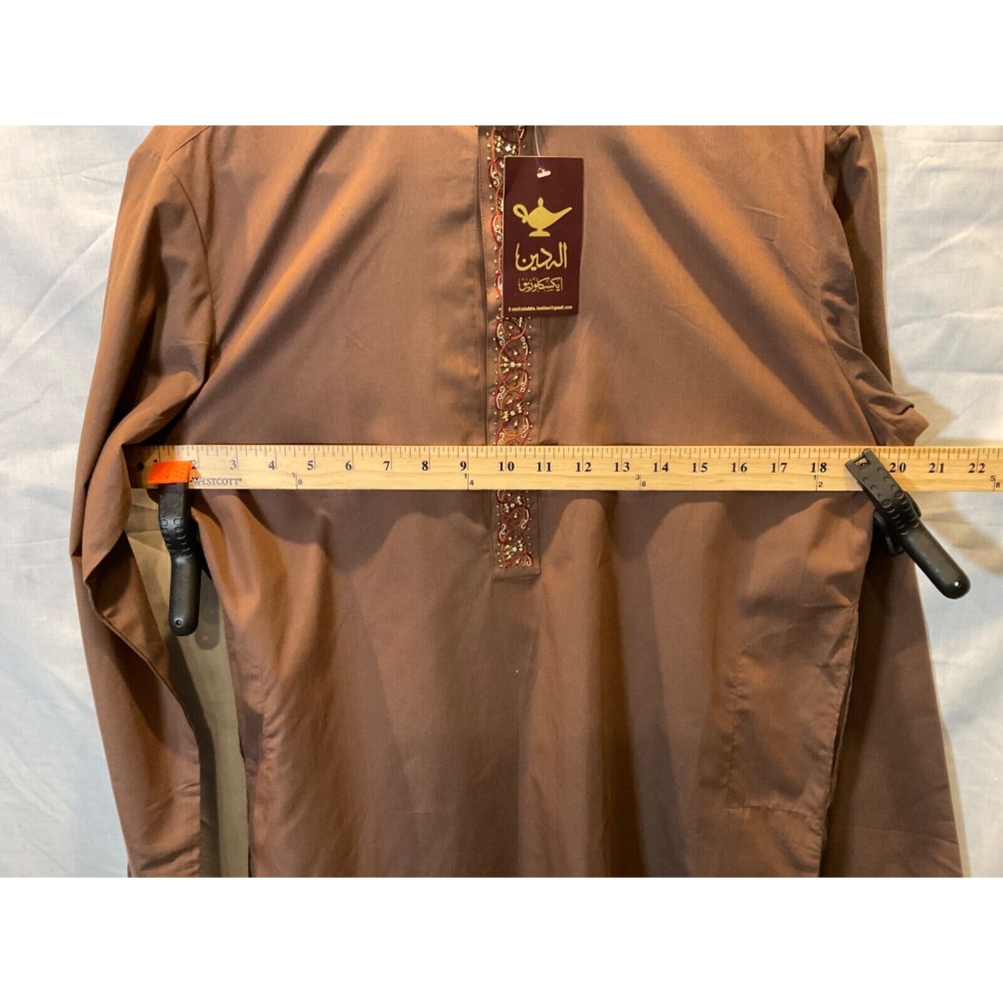 Aladdin Exclusive Small Dress/Costume in Brown with Tag, Minor Flaw on Arm