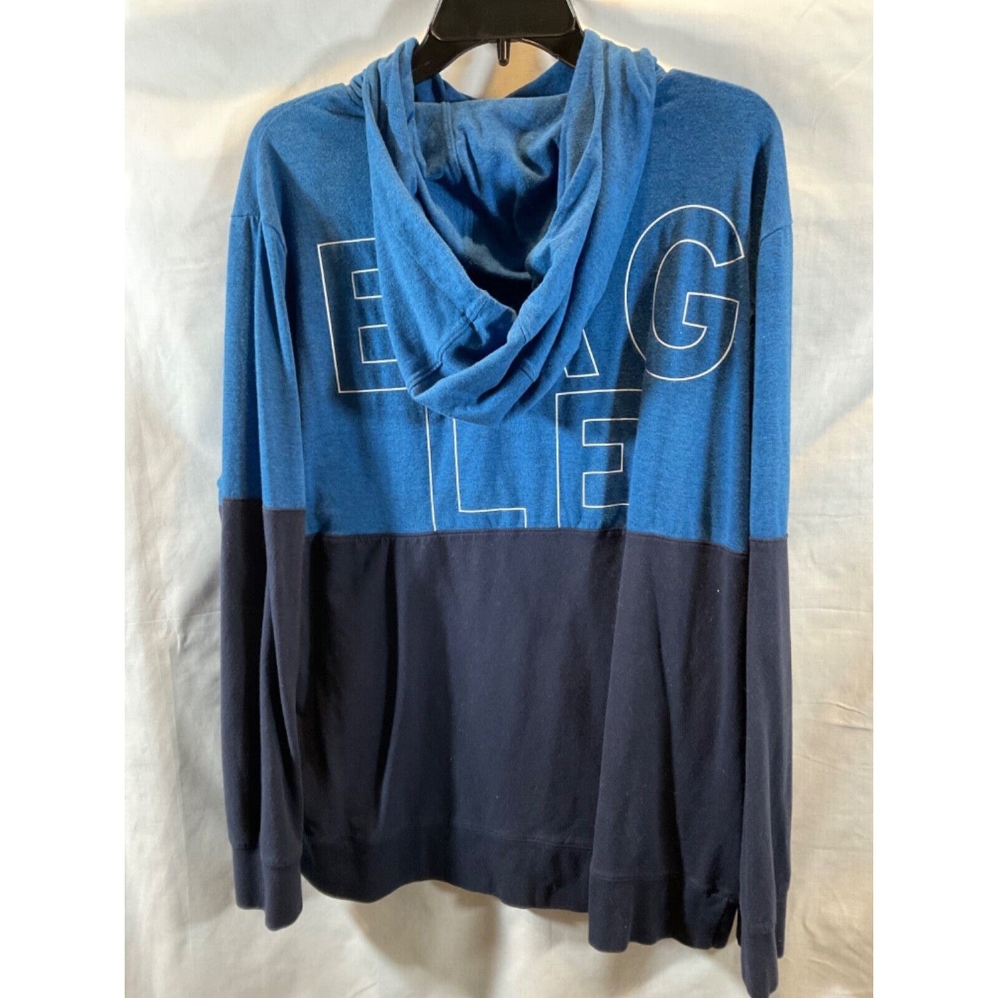 American Eagle FLEX Men's XL Pullover Hoodie Lightweight Missing Drawstring