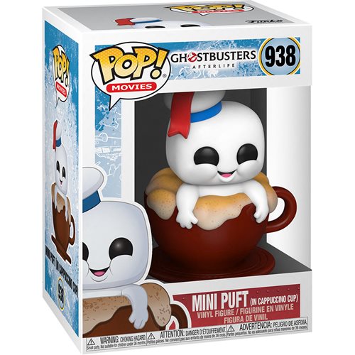 Funko POP! Ghostbusters Afterlife Mini Puft in Cappuccino Cup Pop (938)