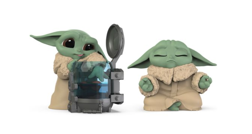 Star Wars Mandalorian Baby Bounties Curious and Meditation