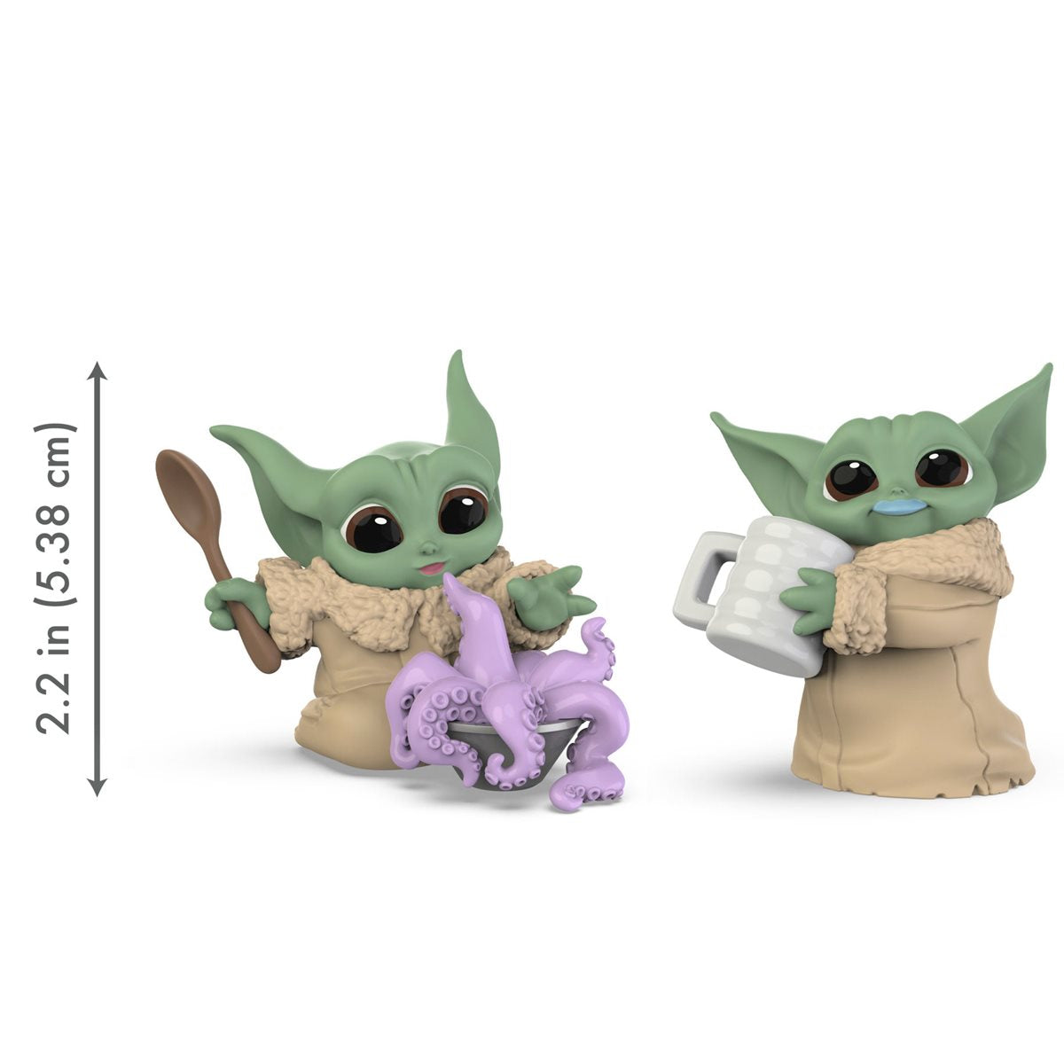 Star Wars The Mandalorian Baby Bounties Tentacle Soup Surprise and Blue Milk Mustache Mini-Figures