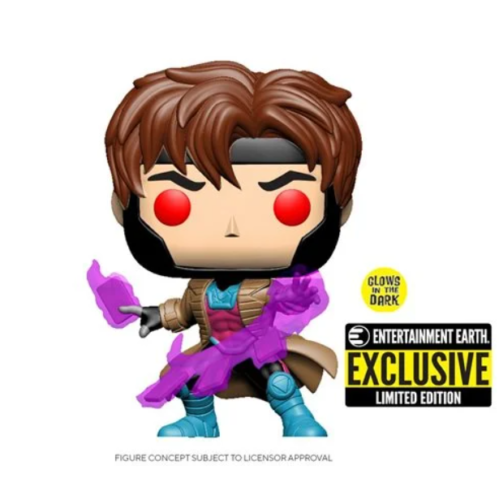 Funko Pop! X-Men Gambit Glow-in-the-Dark Pop! EE Exclusive